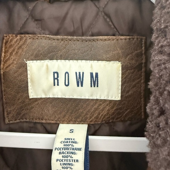 ROWM men’s size Small jacket - Picture 3 of 7